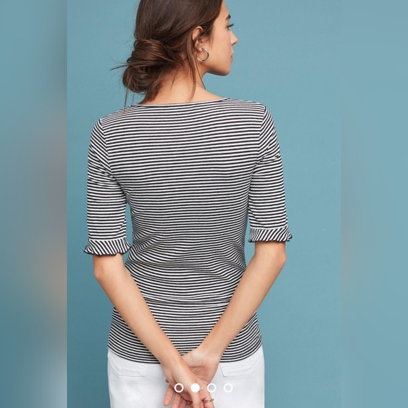 Anthropologie Fifth Label Portia Striped Top - Picture 4 of 5